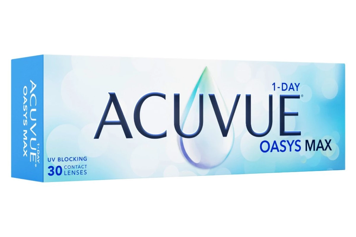 Acuvue 1-Day Oasys Max 30 шт в Москве - Купить однодневные контактные ...
