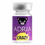 Карнавальные контактные линзы ADRIA Crazy (1 линза)