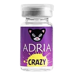Карнавальные контактные линзы ADRIA Crazy (1 линза)