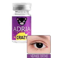 Карнавальные контактные линзы ADRIA Crazy (1 линза)