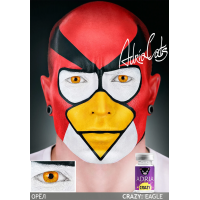 Карнавальные контактные линзы ADRIA Crazy (1 линза)