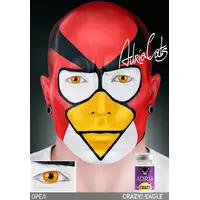 Карнавальные контактные линзы ADRIA Crazy (1 линза)