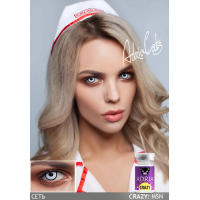 Карнавальные контактные линзы ADRIA Crazy (1 линза)