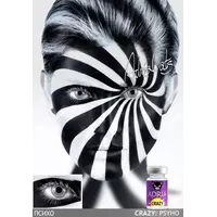 Карнавальные контактные линзы ADRIA Crazy (1 линза)