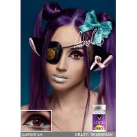 Карнавальные контактные линзы ADRIA Crazy (1 линза)