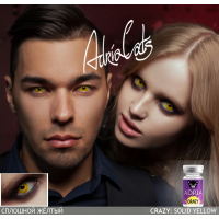 Карнавальные контактные линзы ADRIA Crazy (1 линза)