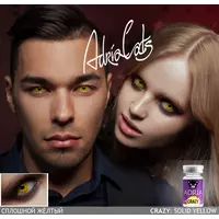 Карнавальные контактные линзы ADRIA Crazy (1 линза)