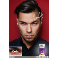 Карнавальные контактные линзы ADRIA Crazy (1 линза)