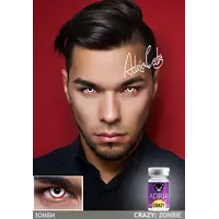 Карнавальные контактные линзы ADRIA Crazy (1 линза)