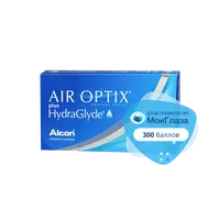 Контактные линзы Air Optix plus HydraGlyde 6pk