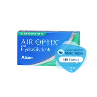 AirOptix HydraGlyde for Astigmatism (3 линзы)
