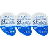 Контактные линзы Air Optix plus HydraGlyde 6pk